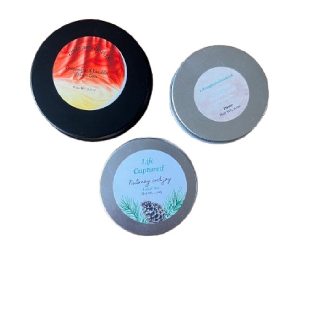 Luxurious Scented Moisturizer Set - Black, Silver, Blue